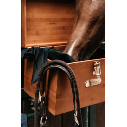 Caixa de escovagem para Box Grooming Deluxe da Kentucky Castanho