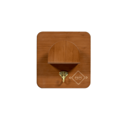 Suporte de cabeçada individual Grooming Deluxe by Kentucky Castanho