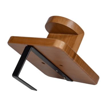 Suporte de cabeçada individual Grooming Deluxe by Kentucky Castanho