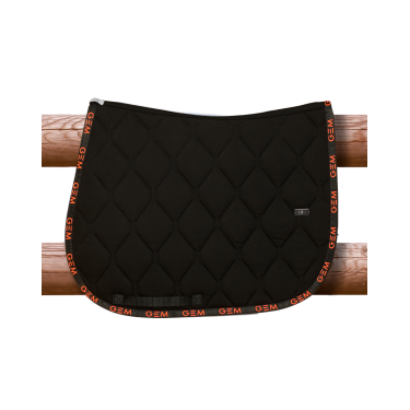 Tapete GEM Love Preto / coral