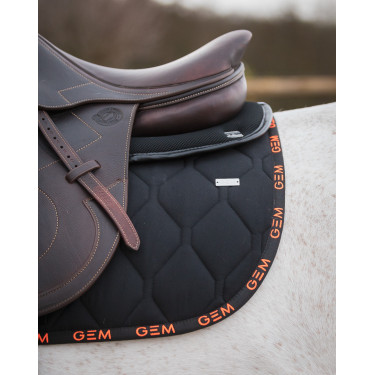 Tapete GEM Love Preto / coral