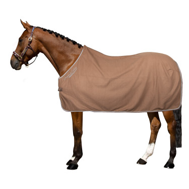 Cobertor polar Imperial Riding Classic Cappuccino Castanho