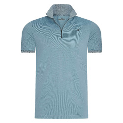 Polo Euro-Star Gino Chumbo preto Azul