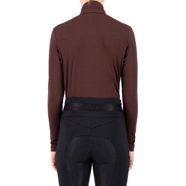 Tech top Euro-Star Olivia Rosa negra Bord&amp;amp;amp;ocirc;