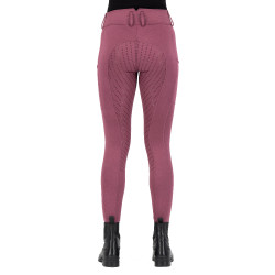 Legging de equitação Easy Rider Rihanna FullGrip Rosa de espinheiro