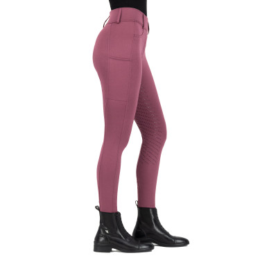 Legging de equitação Easy Rider Rihanna FullGrip Rosa de espinheiro