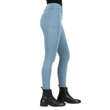 Legging de equitação Easy Rider Rihanna FullGrip Chumbo Azul