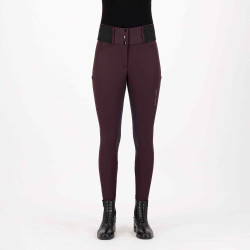 Legging de equitação Euro-Star Athletic leanline FullGrip Rosa negra Bordô Legging de equitação Euro-Star Athletic leanline FullGrip Rosa negra Bordô