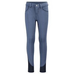 Calça de equitação Easy Rider Xenia FullGrip infantil Azul digital Calça de equitação Easy Rider Xenia FullGrip infantil Azul digital