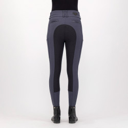 Calça de equitação Euro-Star Arielle Cintura Alta Grip Connect Full Íman Cinzento Calça de equitação Euro-Star Arielle Cintura Alta Grip Connect Full Íman Cinzento