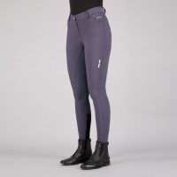 Calça de equitação Euro-Star Arista Fashion Diamond Full Periscópio Violeta