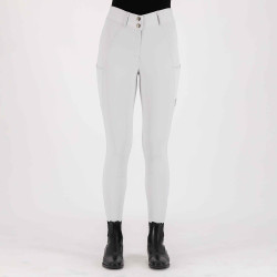 Calça de equitação Imperial Riding Bliss FullGrip Cristal Branco