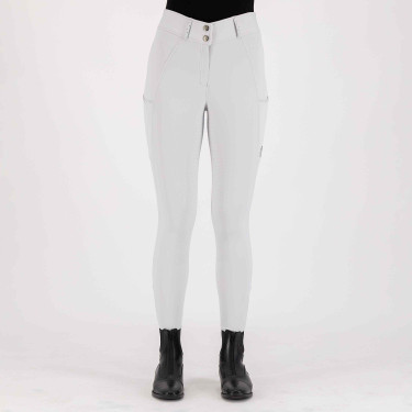 Calça de equitação Imperial Riding Bliss FullGrip Cristal Branco