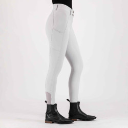Calça de equitação Imperial Riding Bliss FullGrip Cristal Branco