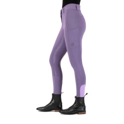 Calça de equitação Imperial Riding Bliss FullGrip Ametista Violeta Calça de equitação Imperial Riding Bliss FullGrip Ametista Violeta