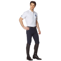 Pantalon Flags & Cup Saint Malo homme Marine / marron