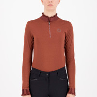 Top Imperial Riding Anna de manga comprida Floresta profunda Verde Top Imperial Riding Anna de manga comprida Floresta profunda Verde