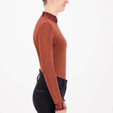 Top Imperial Riding Anna de manga comprida Rosa escuro Top Imperial Riding Anna de manga comprida Rosa escuro