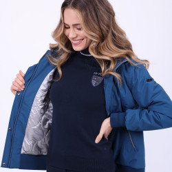 Casaco bomber HV Polo Novia Azul profundo Casaco bomber HV Polo Novia Azul profundo