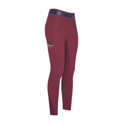 Legging de equitação HV Polo Clarissa FullGrip Baía negra Bord&amp;amp;amp;ocirc;
