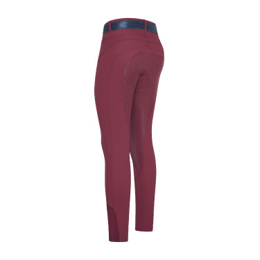 Legging de equitação HV Polo Clarissa FullGrip Baía negra Bord&amp;amp;amp;ocirc;