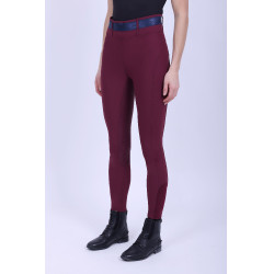 Legging de equitação HV Polo Clarissa FullGrip Baía negra Bord&amp;amp;amp;ocirc;