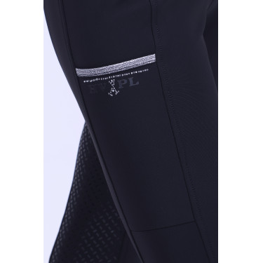 Legging de equitação HV Polo Clarissa FullGrip Preto