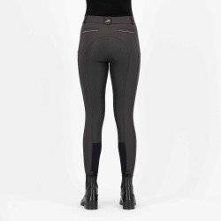 Calça de equitação Euro-star Arista diamond FullGrip Moca Castanho Calça de equitação Euro-star Arista diamond FullGrip Moca Castanho