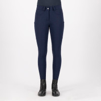 Calça de equitação Euro-star Empress KneeGrip Marinho