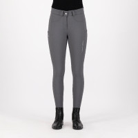 Calça de equitação Euro-star Empress KneeGrip Íman Cinzento Calça de equitação Euro-star Empress KneeGrip Íman Cinzento