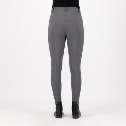 Calça de equitação Euro-star Empress KneeGrip Íman Cinzento Calça de equitação Euro-star Empress KneeGrip Íman Cinzento