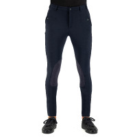 Calça de equitação Euro-star Gabriel Grip Connect Knee Noite Azul-marinho Calça de equitação Euro-star Gabriel Grip Connect Knee Noite Azul-marinho