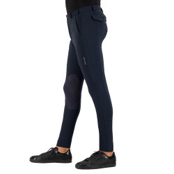 Calça de equitação Euro-star Gabriel Grip Connect Knee Noite Azul-marinho Calça de equitação Euro-star Gabriel Grip Connect Knee Noite Azul-marinho