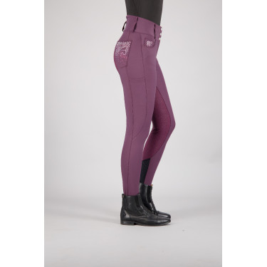 Calça de equitação Euro-star Indigo Glam FullGrip Calça de equitação Euro-star Indigo Glam FullGrip