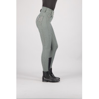 Calça de equitação Euro-star Indigo Glam FullGrip Baía negra Bordô Calça de equitação Euro-star Indigo Glam FullGrip Baía negra Bordô