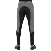 Calça de equitação Euro-star Marcello Full Íman Cinzento Calça de equitação Euro-star Marcello Full Íman Cinzento