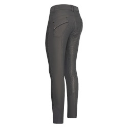 Calça de equitação HV Polo Ellen FullGrip Cinza final Cinzento Calça de equitação HV Polo Ellen FullGrip Cinza final Cinzento