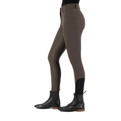 Calça de equitação HV Polo Miranda FullGrip Pradaria Verde