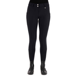 Calça de equitação HV Polo Miranda FullGrip Preto Calça de equitação HV Polo Miranda FullGrip Preto
