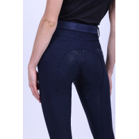 Calça de equitação HV Polo Nicky FullGrip Marinho Azul-marinho Calça de equitação HV Polo Nicky FullGrip Marinho Azul-marinho