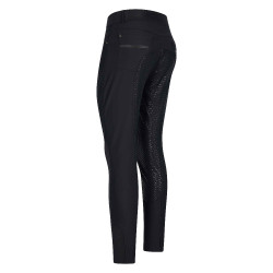 Calça de equitação HV Polo Nicky FullGrip Preto