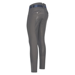 Calça de equitação HV Polo Valeska FullGrip Cinza final Cinzento Calça de equitação HV Polo Valeska FullGrip Cinza final Cinzento