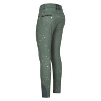 Calça de equitação Imperial Riding El Capone winterwarm AOP FullGrip Sálvia negra Verde Calça de equitação Imperial Riding El Capone winterwarm AOP FullGrip Sálvia negra Verde
