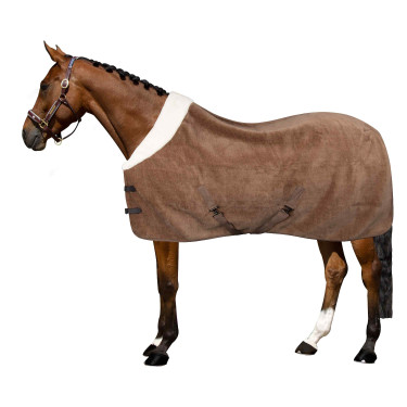 Cobertor polar Imperial Riding Ambient Galaxy Cappuccino Castanho