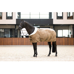 Cobertor polar Imperial Riding Ambient Galaxy Cappuccino Castanho