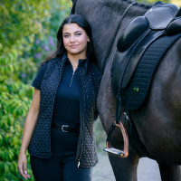 Colete Imperial Riding Shimmer Preto Colete Imperial Riding Shimmer Preto