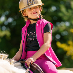 Colete Infantil Imperial Riding Izzy Sun Valentina Rosa Colete Infantil Imperial Riding Izzy Sun Valentina Rosa