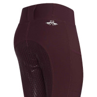 Legging de equitação HV Polo Classic FullGrip Baía negra Bord&amp;ocirc;