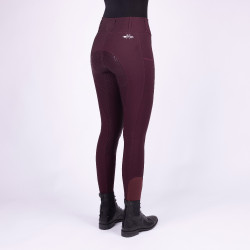 Legging de equitação HV Polo Classic FullGrip Baía negra Bord&amp;ocirc;