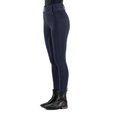 Legging de equitação HV Polo Favourite summer FullGrip Marinho Azul-marinho